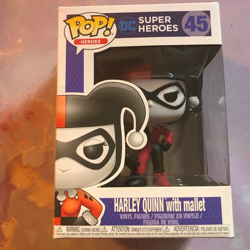 POP! Funko DC Super Heroes Collection Harley Quinn with Mallet!